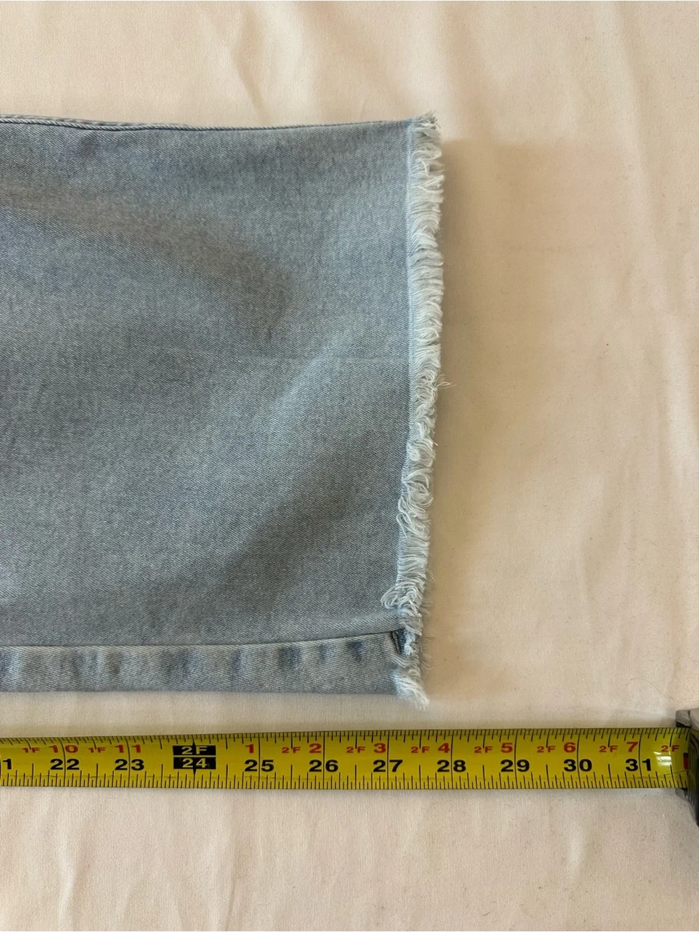 Asvivid Light Wash Denim Size 8 Patch Pocket FreyHem New